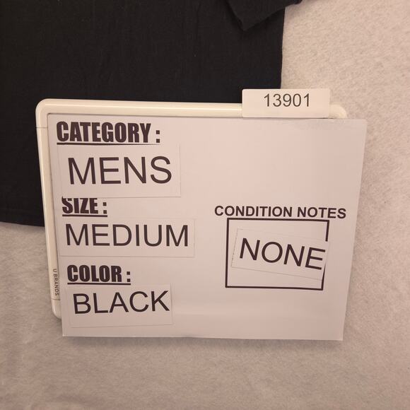 Pacman Video Game Graphic Crew Neck Long Sleeve Shirt Mens Size M Black - Picture 8 of 9